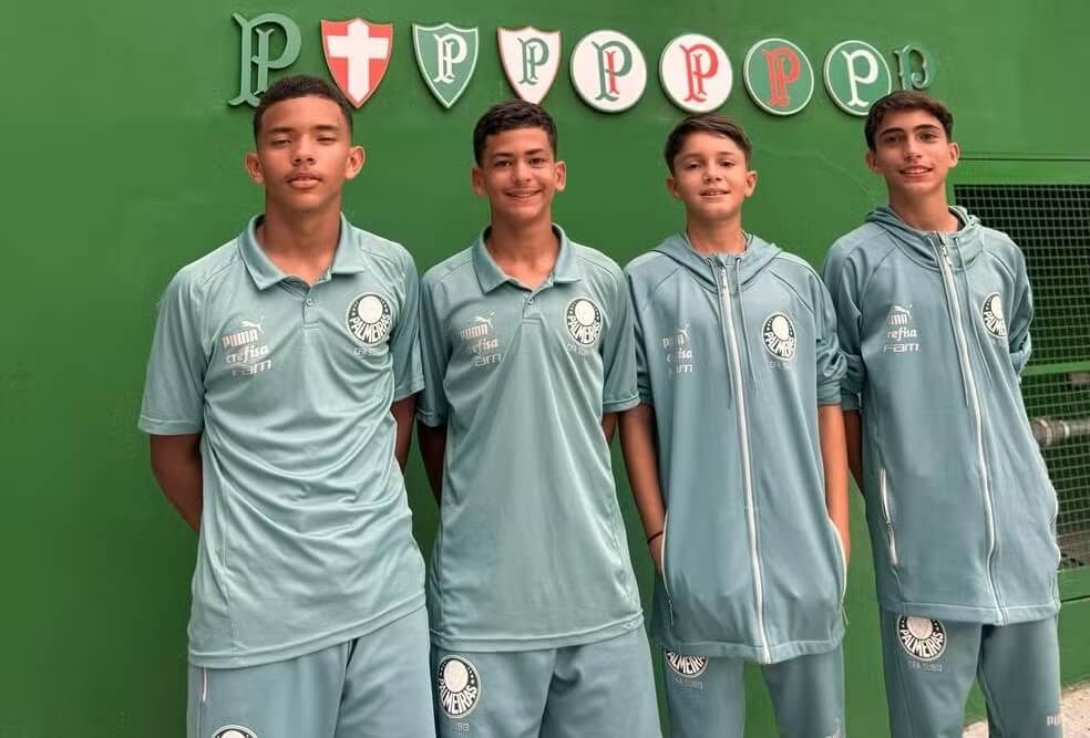 Palmeiras garimpa talentos na Paraíba e conta com quarteto de promessas no elenco