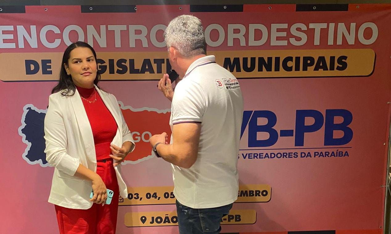 Encontro Nordestino de Legislativos reúne vereadores em João Pessoa; presidenta da UVB-PB destaca importância da capacitação contínua