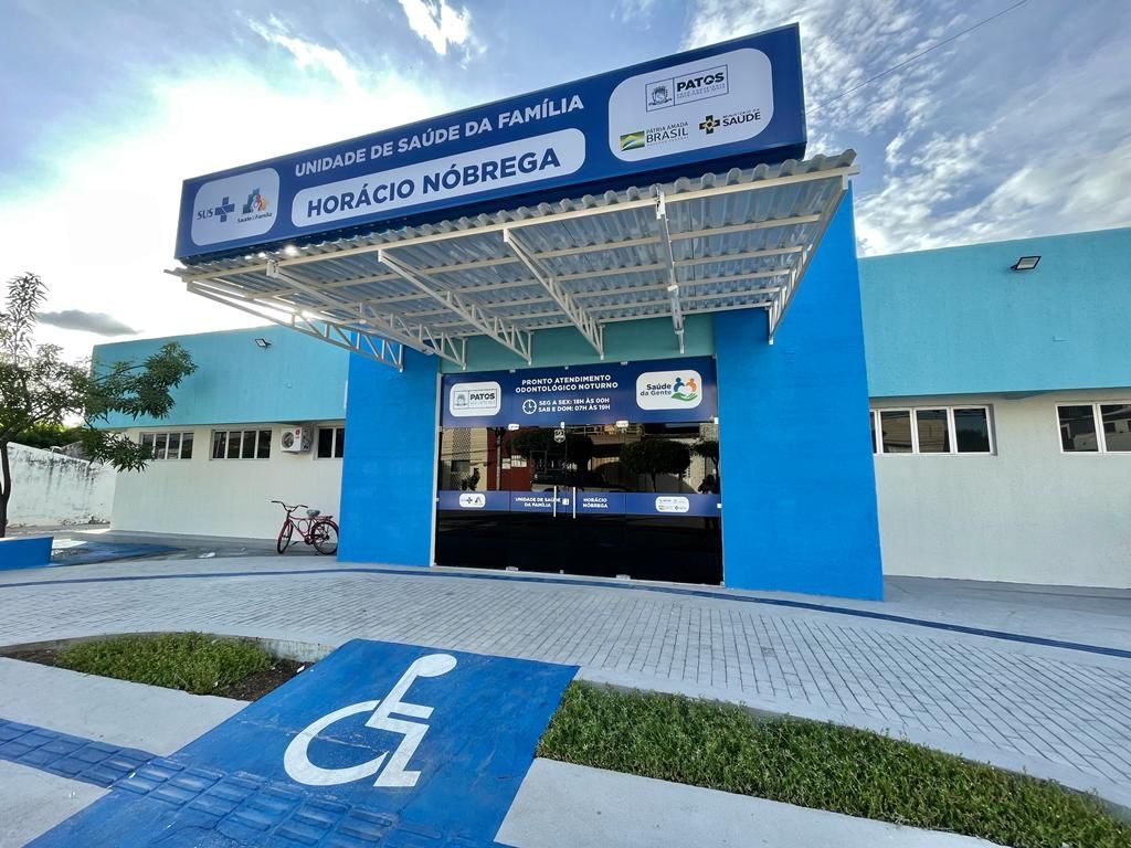 Prefeitura de Patos entrega na próxima segunda (09), reforma e reestruturação da UBS Horácio Nóbrega