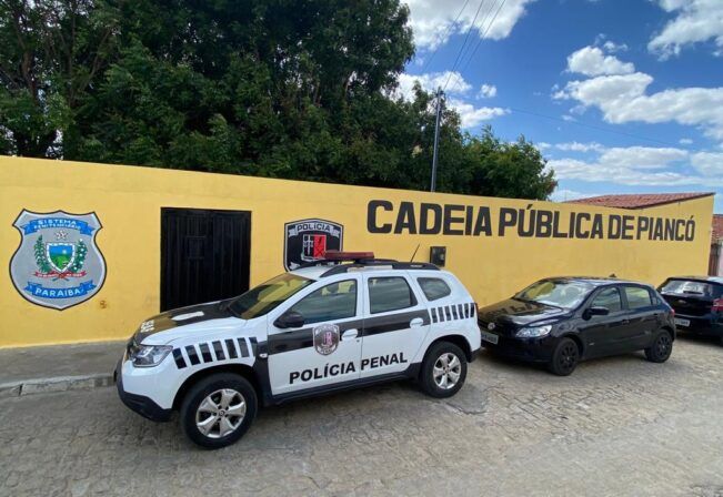 Preso tenta fugir durante apagão em cadeia de Piancó, no Sertão paraibano
