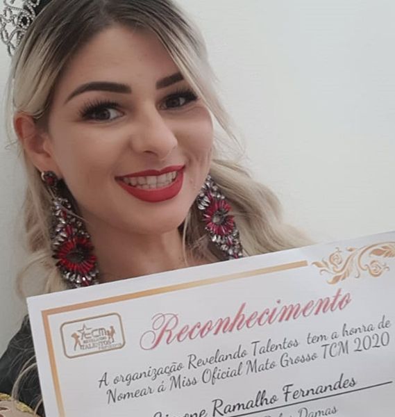Modelo Simone Ramalho, de origem paraibana, é eleita Miss Mato Grosso; fotos