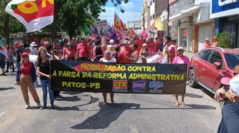 CUT-PB e vários sindicatos cobram atitude de Hugo Motta contra PEC-32 da Reforma Administrativa; veja