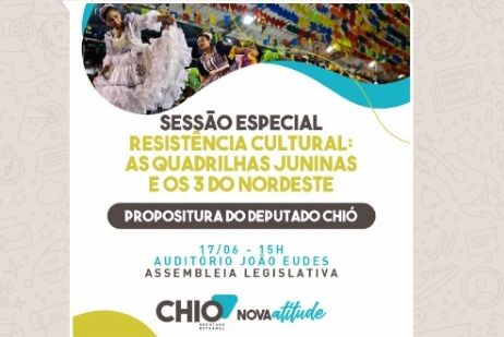 CONVITE - Sessão Especial \'Resistência Cultural: As Quadrilhas Juninas e os 3 do Nordeste\' 