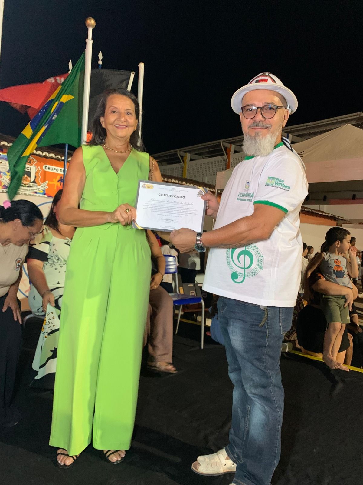Deputada Leonice Lopes prestigia e defende valorização das bandas de música no 3º Encontro em Itaporanga