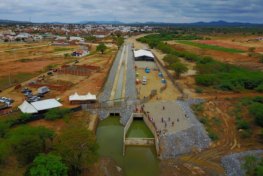 Eixo Norte da Transposição ficará pronto até o final do ano, diz Governo