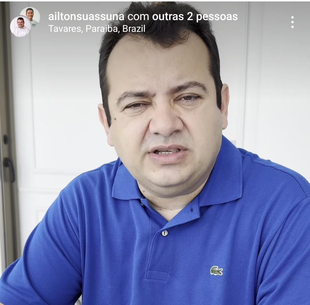 Pré-candidato a prefeito de Tavares, Ailton Suassuna, apresenta sua aptidão jurídica eleitoral para disputar o pleito de 2024