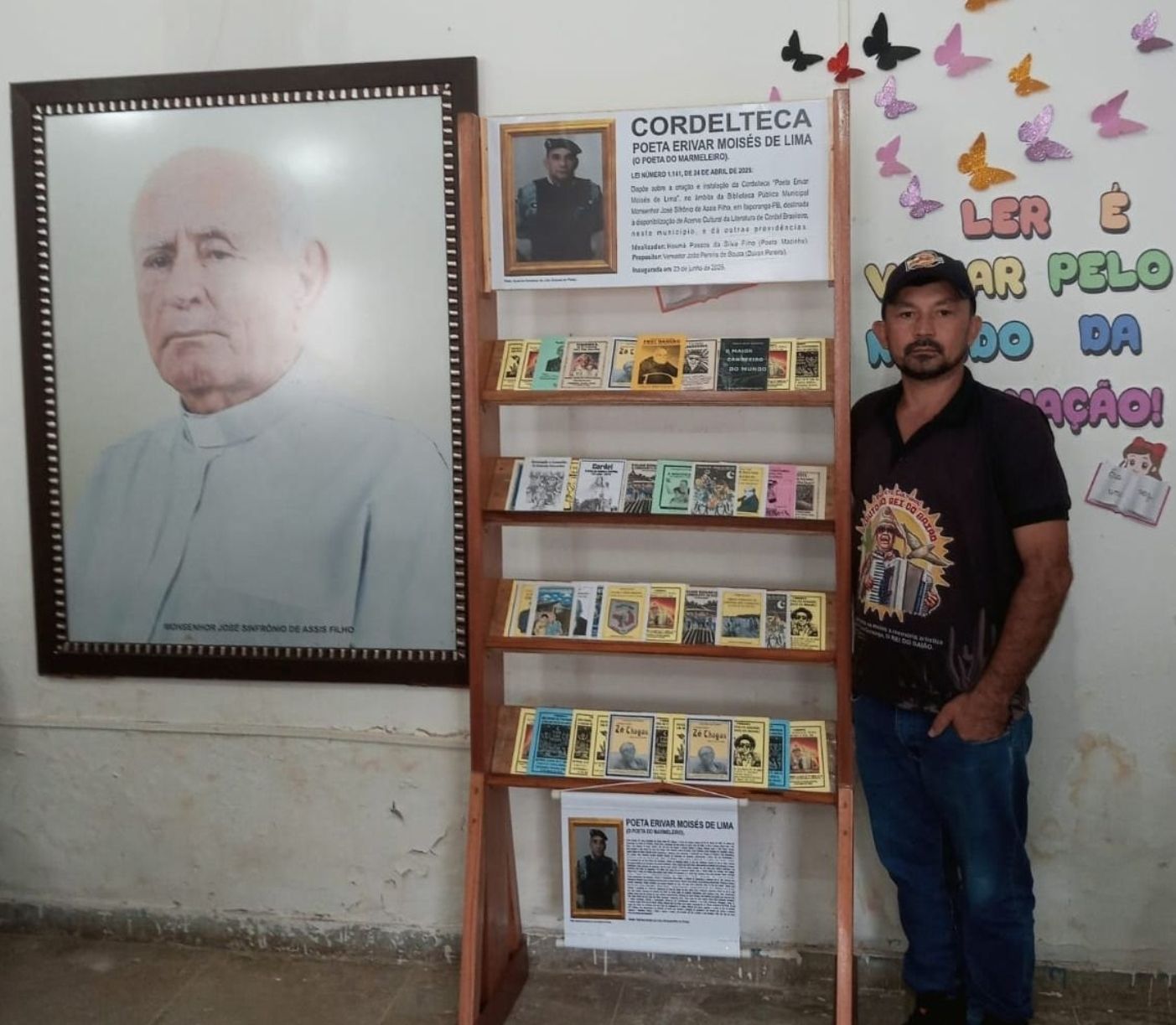 Itaporanga celebra o Dia Municipal da Poesia com cordéis, homenagens e participação no rádio