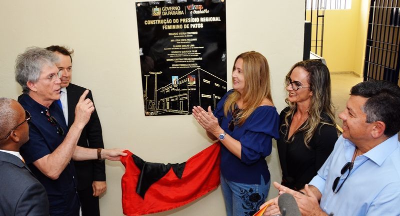 Ricardo Coutinho e FIP inauguram presídio feminino de Patos