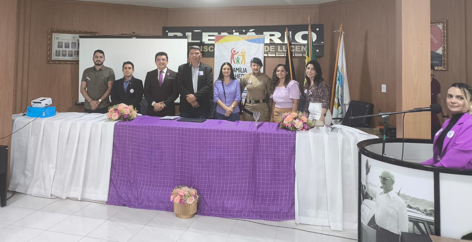 Cleodon Bezerra dá palestra sobre Agosto Lilás, em Santa Terezinha: \\\'OAB-Patos estará sempre presente nessa pauta de suma importância\\\'; ouça