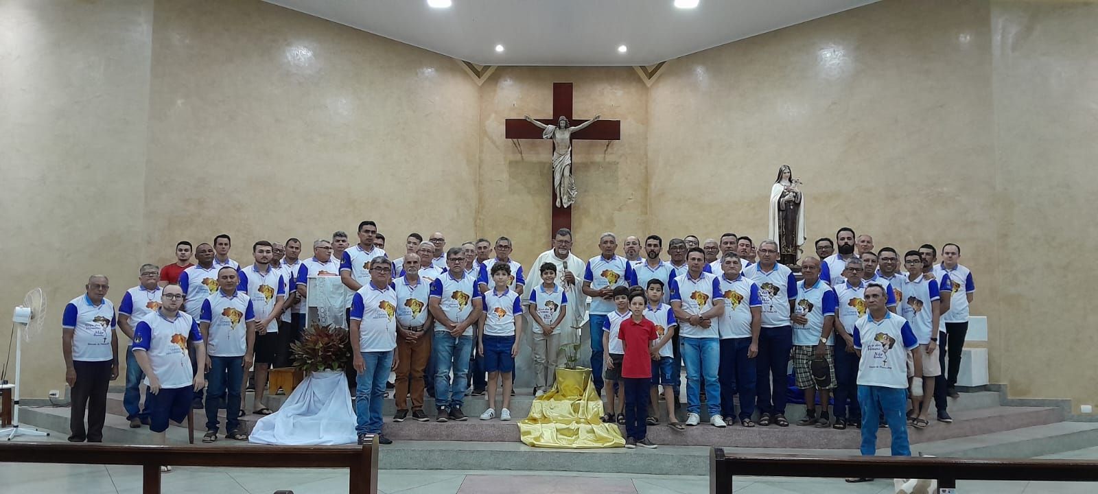Terço dos Homens da Paróquia de Santa Terezinha-PB celebra 22 anos de fundação; veja