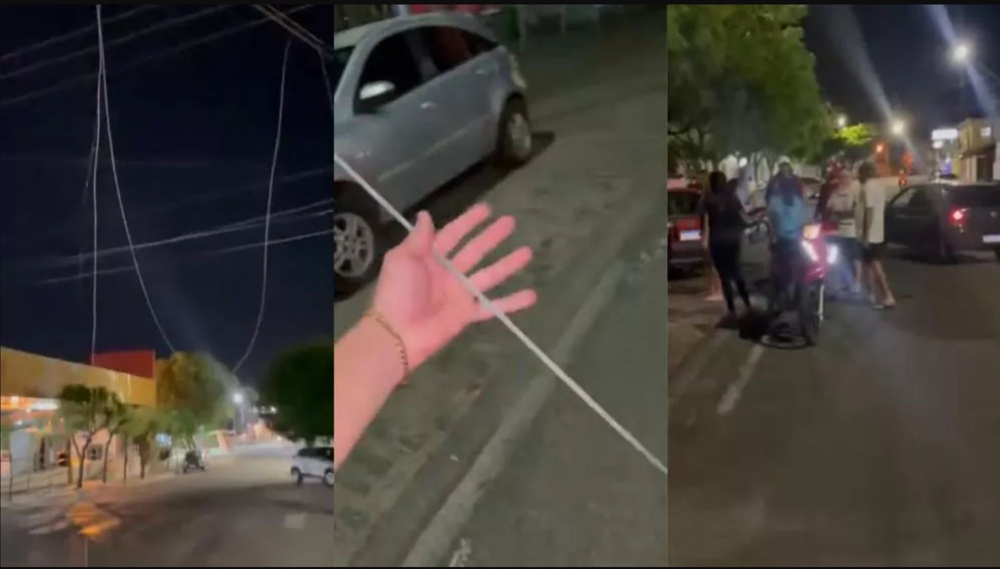 Comandante da CPTRAN em Patos fala sobre risco de acidente envolvendo fios de internet soltos nas ruas; Veja 