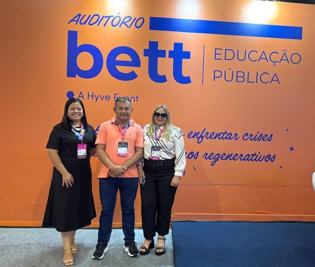 Delegação de Catingueira participa da Bett Brasil 2025 em busca de inovação educacional