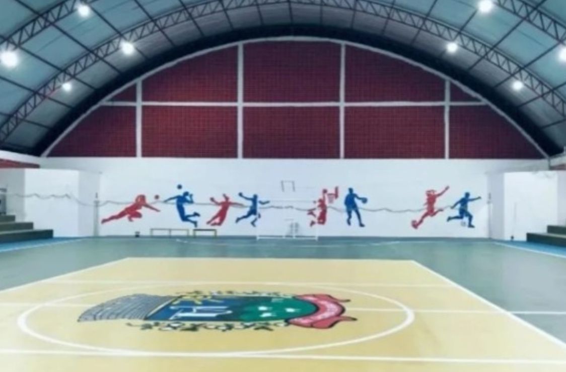Prefeitura de Cacimba de Areia entrega o ginásio de Esportes O Rapazinho renovado e modernizado