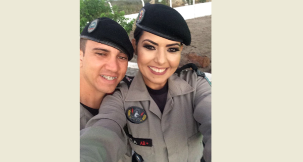 Tenente Layla divulga nota de agradecimento pela solidariedade recebida após falecimento do esposo na cidade de Patos