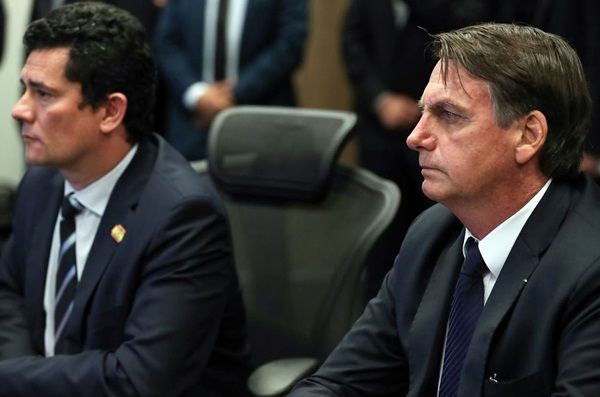 \'Nós confiamos irrestritamente no ministro Moro\', diz Bolsonaro