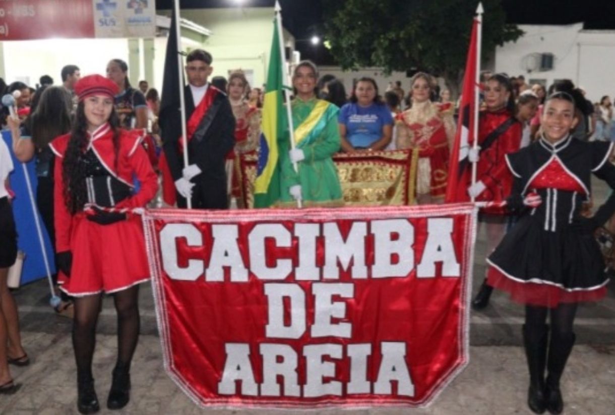 Cacimba de Areia realiza Desfile Cívico de 7 de setembro com o tema: Alfabetização e Letramento - Construindo o Futuro