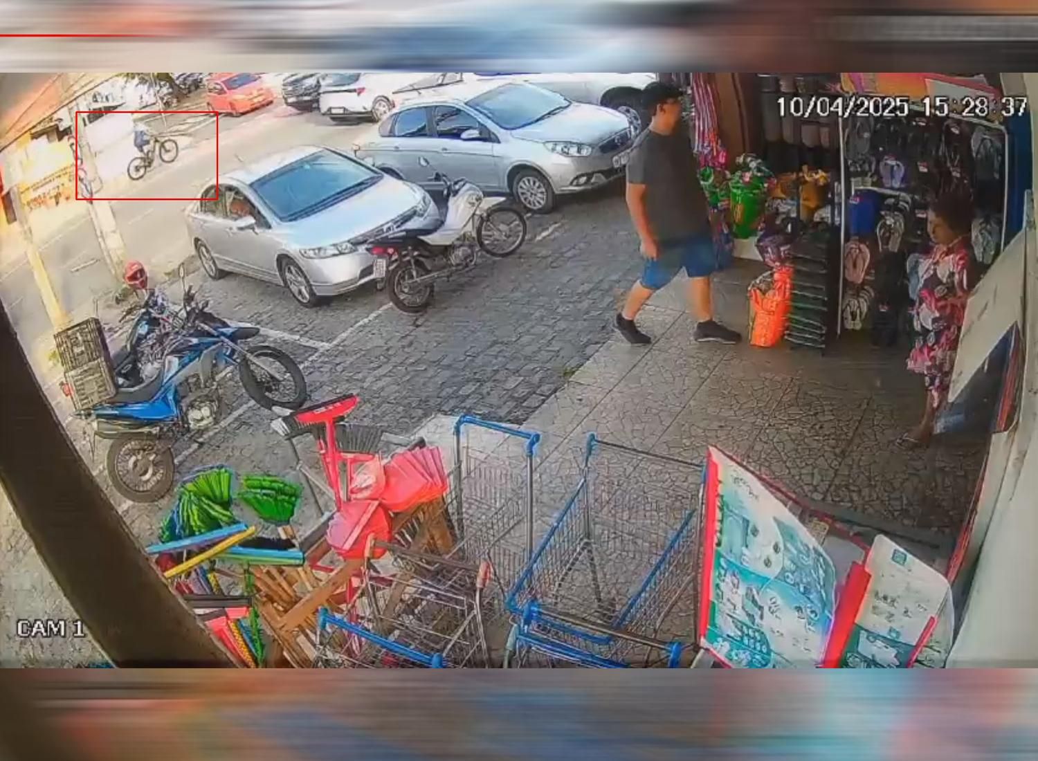 Coronel Sousa Neto é atropelado em ciclofaixa de João Pessoa enquanto pedalava