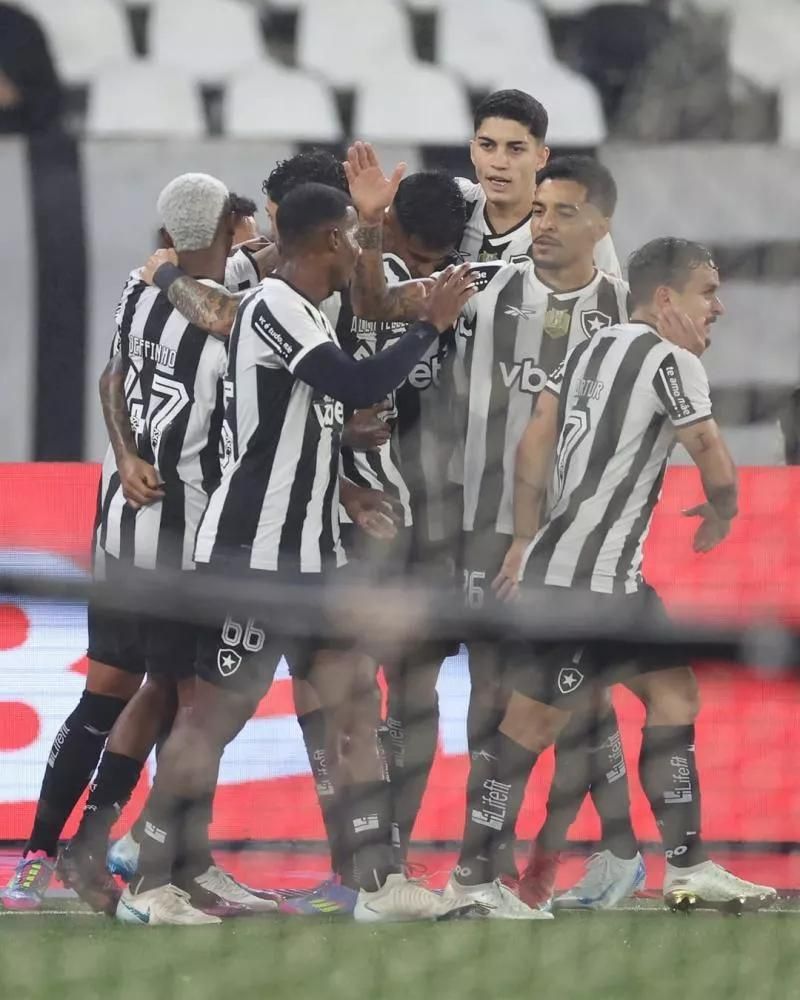 Com \'chuva de golaços\', Botafogo atropela o Internacional pelo Brasileirão