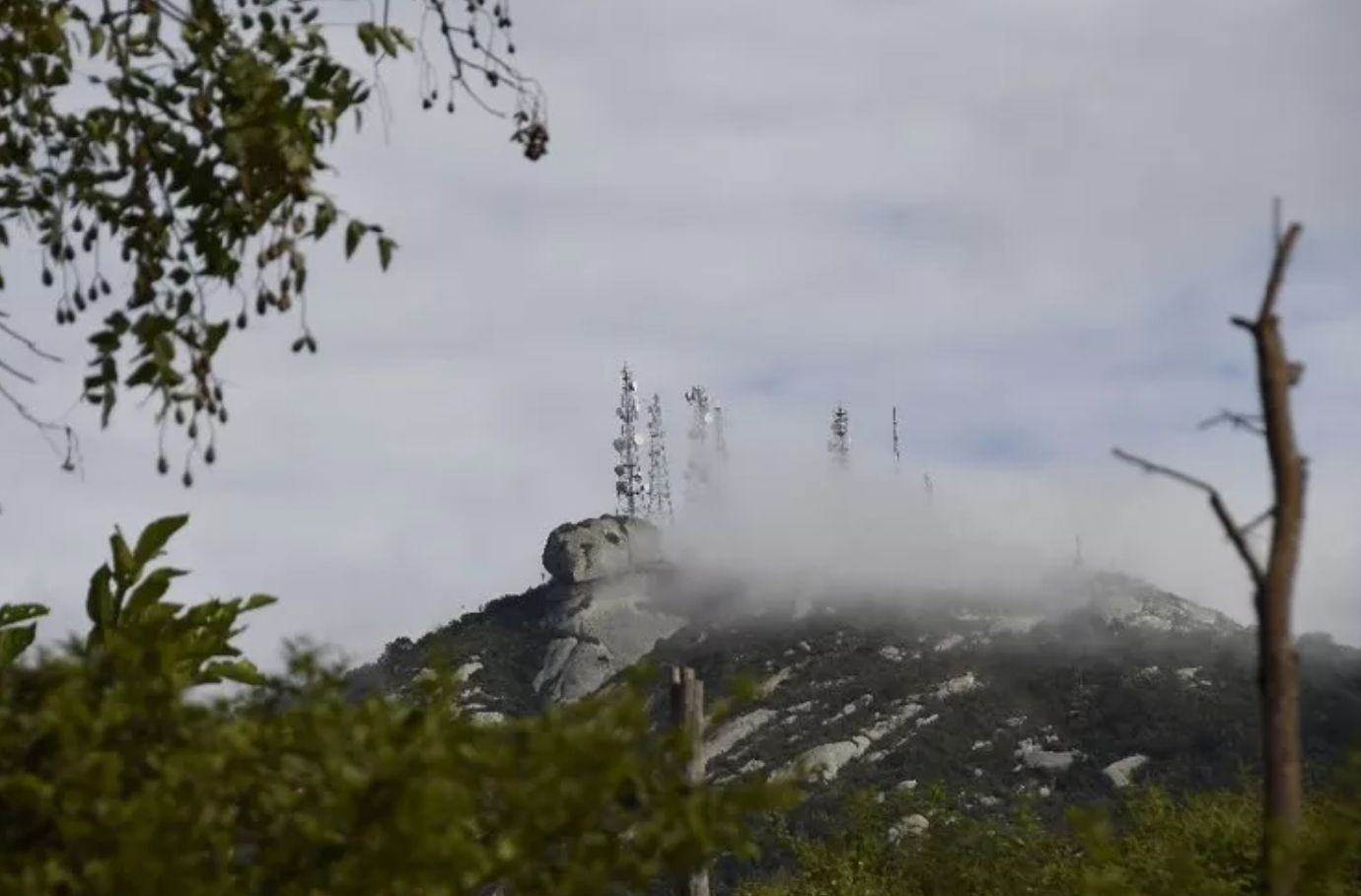 Matureia registra a menor temperatura do ano na Paraíba: 12,4 °C no Pico do Jabre