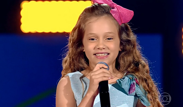   Sofia Cruz é a terceira paraibana classificada no The Voice Kids 2019