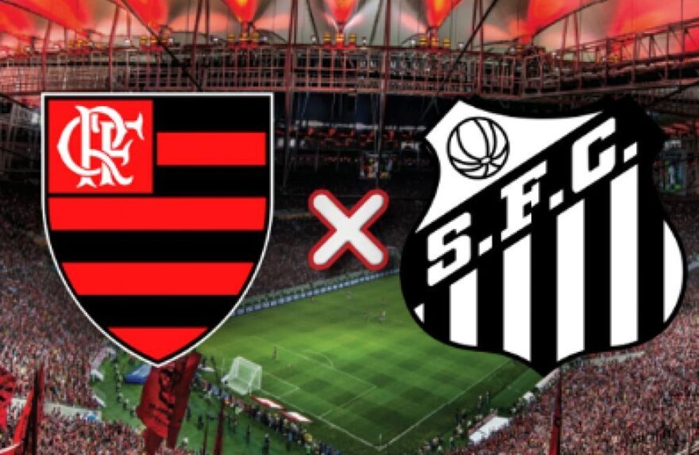 Duelo de Ataques: Santos é quem mais finaliza, e o Flamengo o mais eficiente na frente do gol
