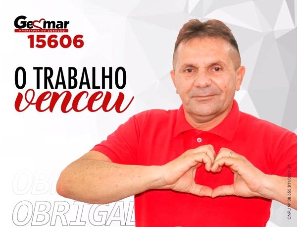 Vereador Geomar Soares é eleito pela 8ª vez e faz história em Cacimba de Areia