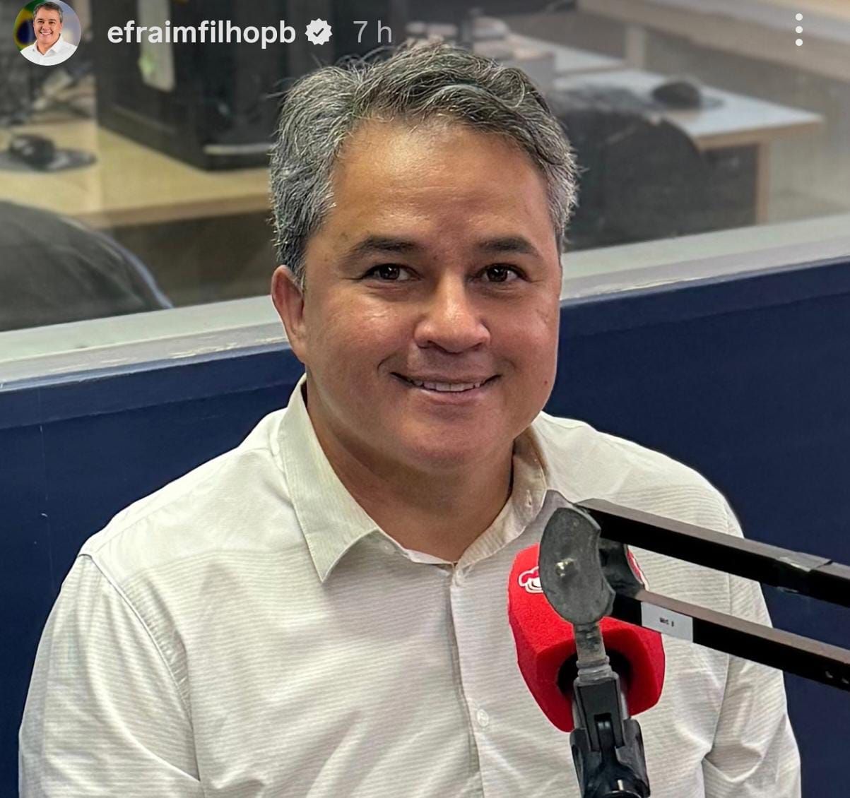 Efraim Filho comenta  ao Blog a reunião de Cássio Cunha Lima e Cícero: \\\'Eu acredito nos gestos públicos\\\'; ouça