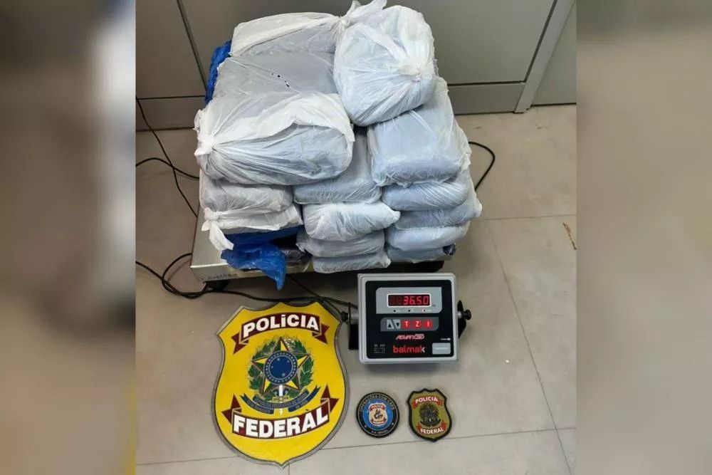 Cabeleireira é detida com mais de 36 kg de maconha no Aeroporto Castro Pinto, na Grande João Pessoa
