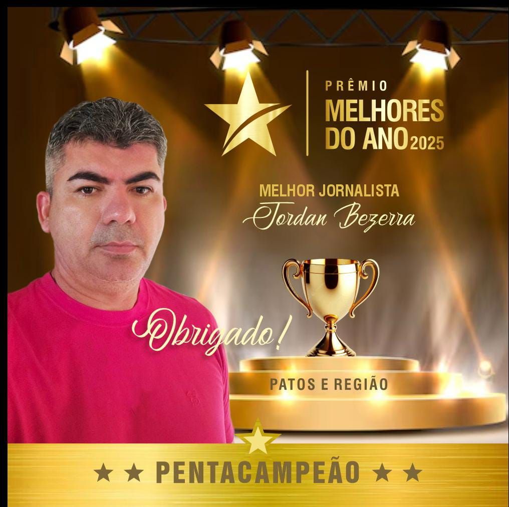 Reconhecimento Estadual: Imprensa de João Pessoa repercute conquista do jornalista Jordan Bezerra; veja
