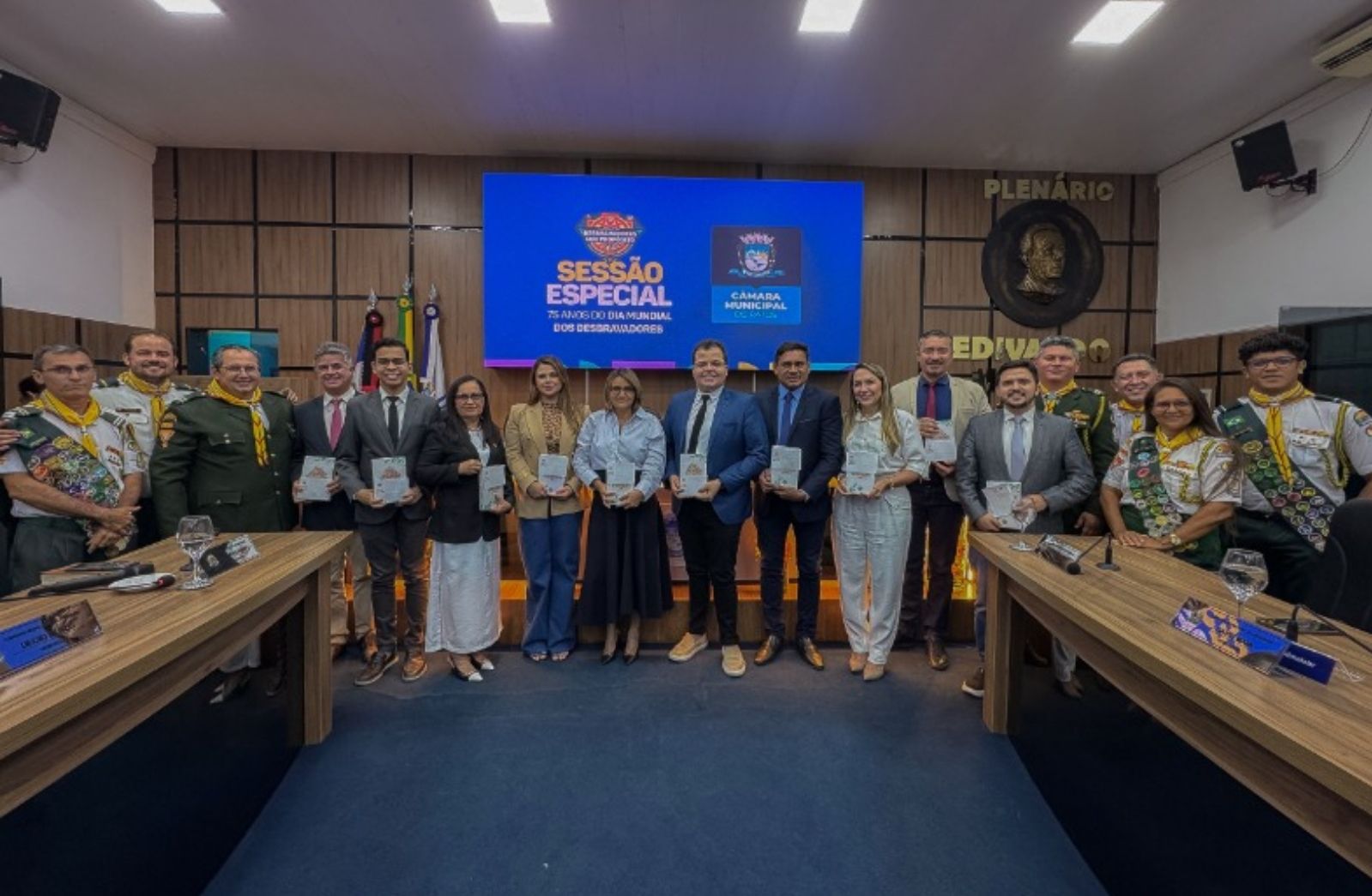 Câmara homenageia Clubes de Desbravadores de Patos em sessão especial pelos 75 anos de criação