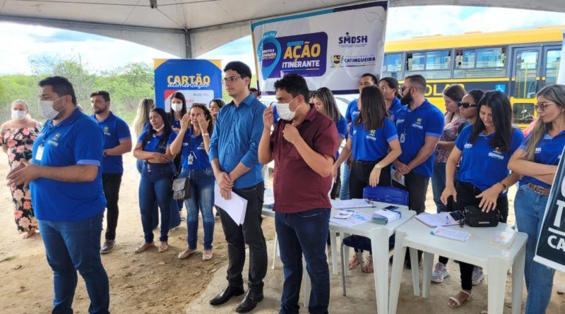 Prefeitura de Catingueira inicia Programa “Ação Itinerante” e atende centenas de pessoas