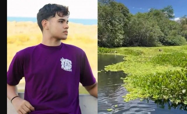 Jovem morre afogado quando tomava banho com amigos no Rio Piranhas, em São Bento; vídeo