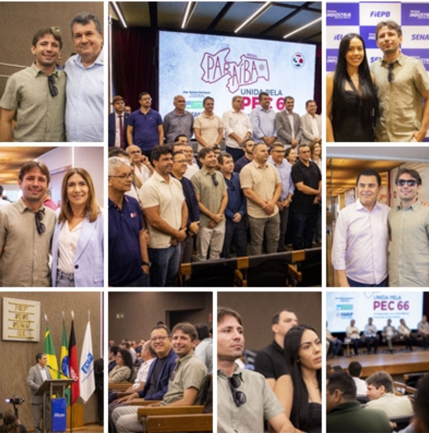 Prefeito de Cacimba de Areia participa de evento em defesa da PEC66 em Campina Grande-PB