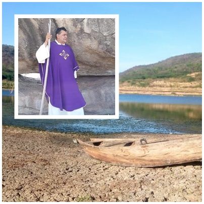 Padre Luciano e católicos de Santa Terezinha-PB farão peregrinação da fé pedindo chuvas para barragem de Capoeira; escute 