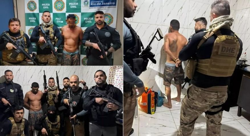 Foragido há 12 anos, líder de facção responsável por homicídios em Santa Luzia-PB é preso no Rio de Janeiro