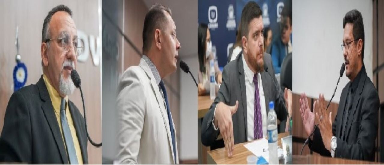 Conheçam os 4 vereadores que votam contra o aumento salarial do prefeito de Patos, vice-prefeito e secretários