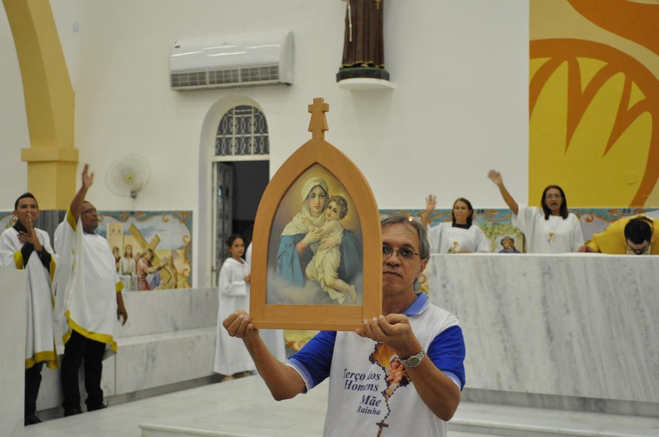 Missa em Ação de Graças pelo 14º Aniversário do Terço dos Homens da Comunidade de Santo Antônio