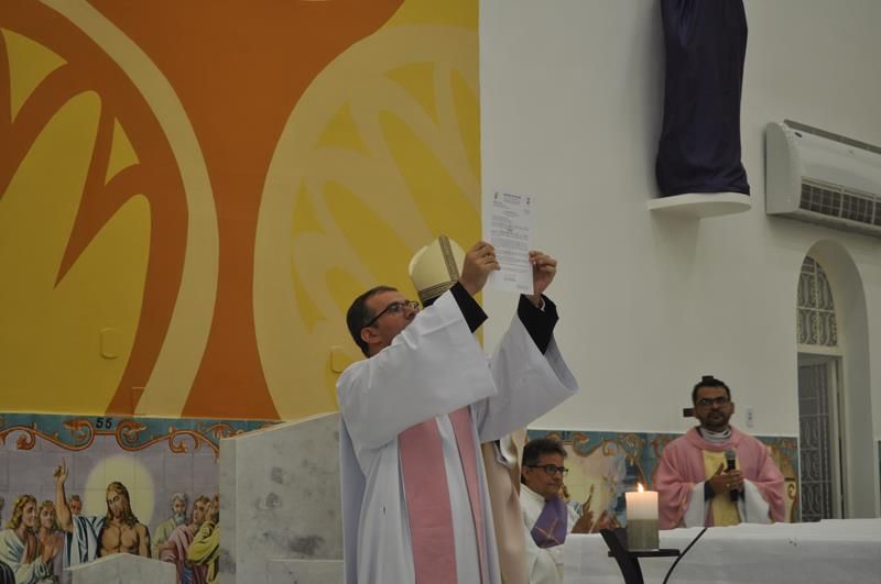 Pe. Amauri Toma Posse como Novo Vigário Paroquial de Santo Antônio