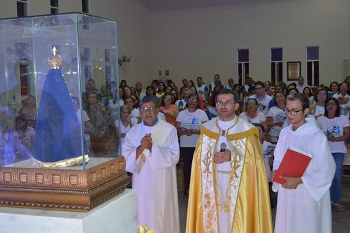 Esta acontecendo a XXIII Festa de Nossa Senhora Aparecida, no bairro Jd. Guanabara