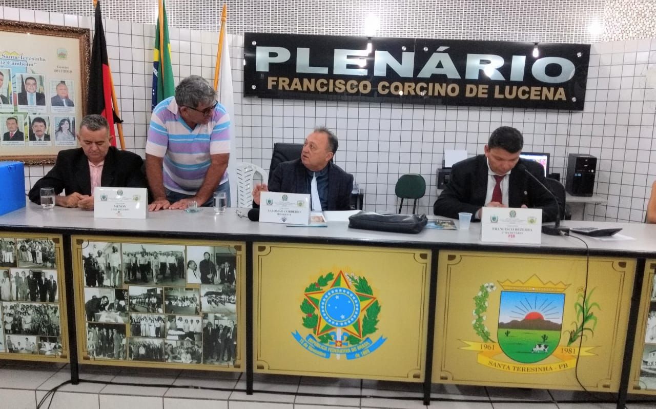 Vereadores de Santa Terezinha denunciam gastos abusivos com diárias na gestão de Terezinha de Zé Afonso