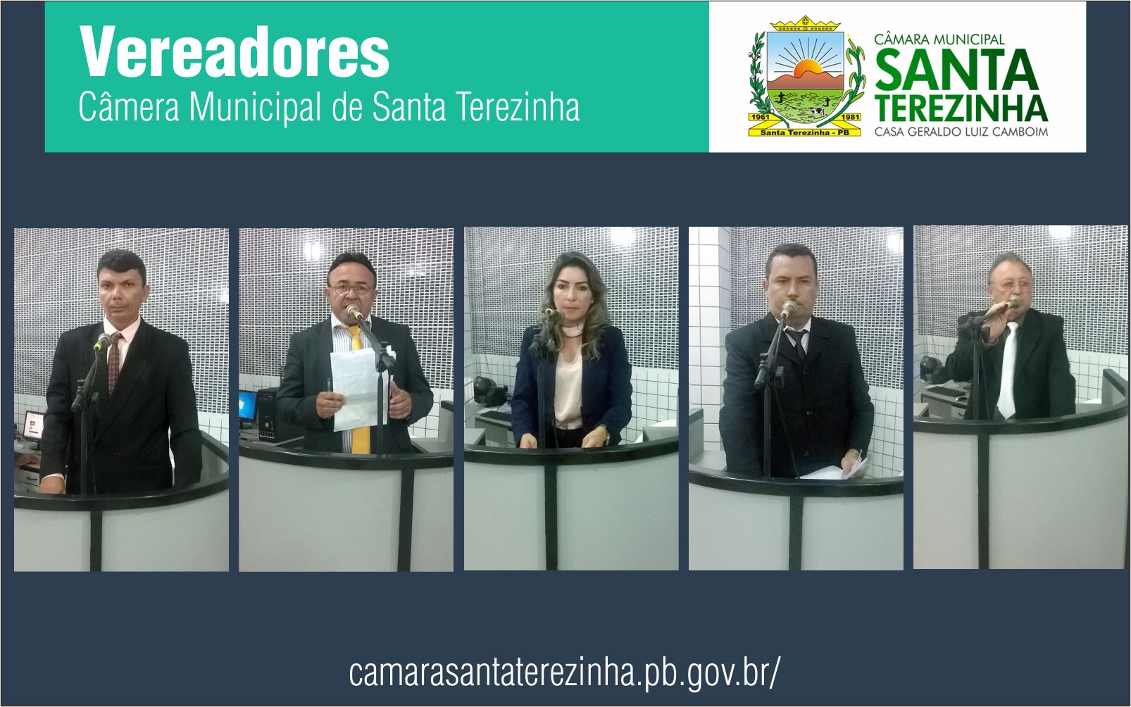 Vereadores de Santa Terezinha-PB dão continuidade aos trabalhos legislativos.