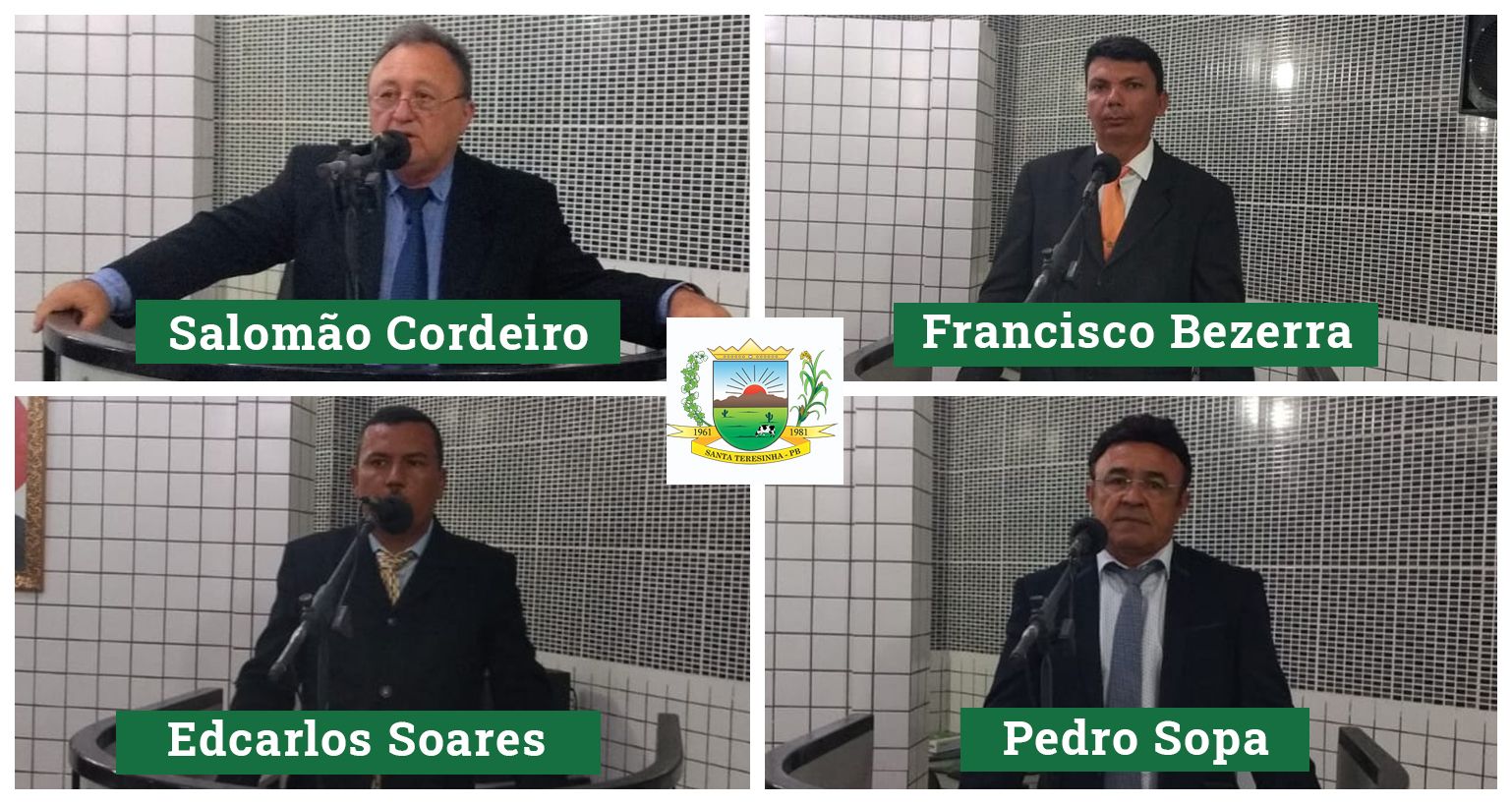 Debate sobre nome do candidato a prefeito da oposição marca reunião dos Vereadores, em Santa Terezinha-PB  