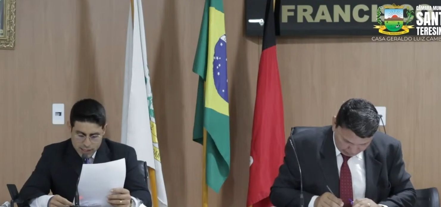 Vereadores debatem avanços e problemas municipais durante Sessão Ordinária da Câmara de Santa Terezinha; veja vídeo
