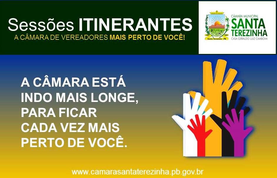 Sessões ITINERANTES