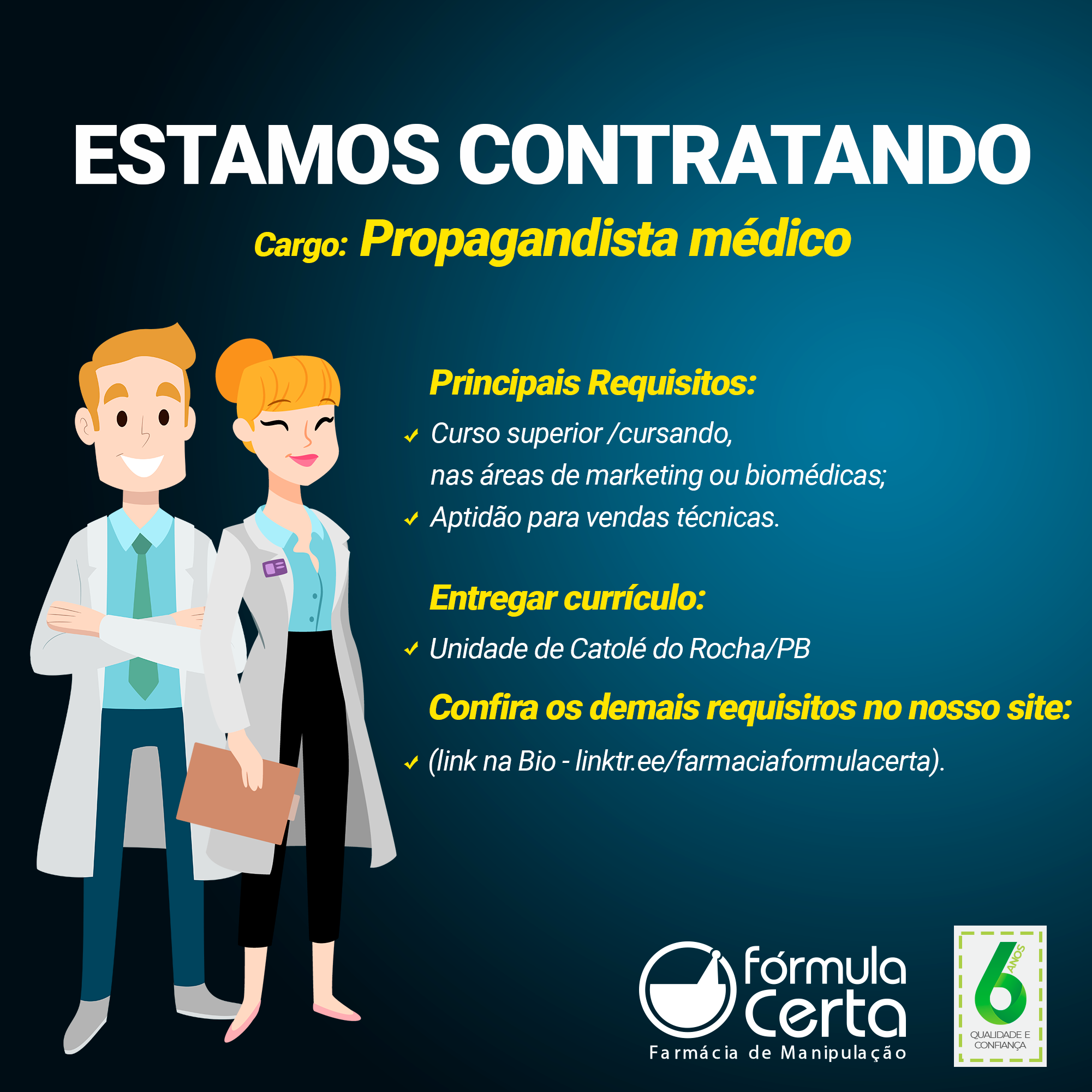 Vaga de emprego