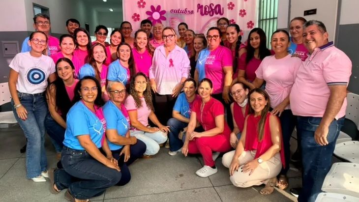  Município realiza ações do Dia D Rosa, com foco na saúde da mulher