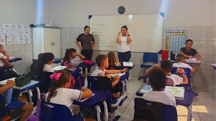 CMEI e EMJONF recebem ações do Programa Saúde na Escola
