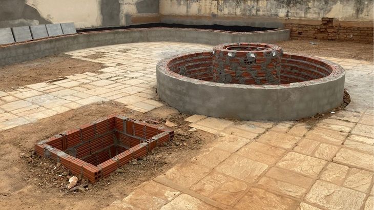 Obra de reforma do Clube Municipal avança e transforma o Centro Sociocultural de Ouro Branco