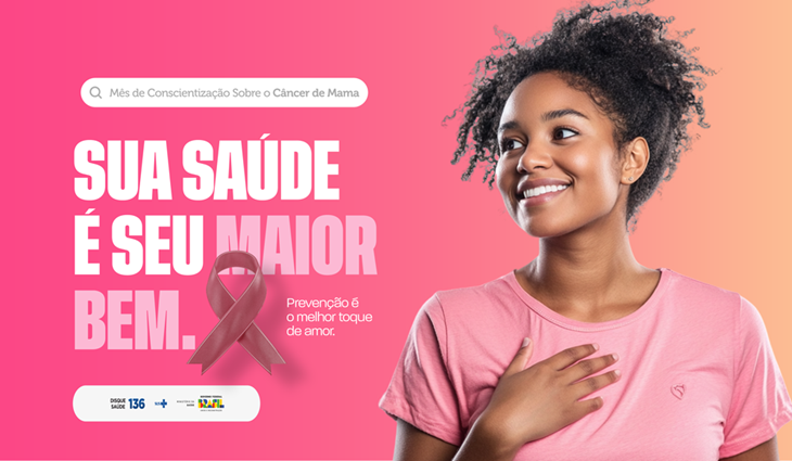 Prefeitura de Ouro Branco realiza ações alusivas ao Outubro Rosa