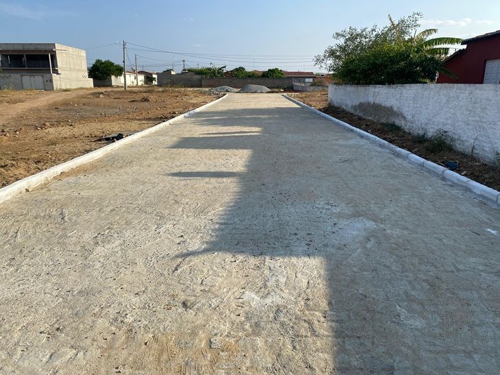 Pavimentação da Rua Projetada 02